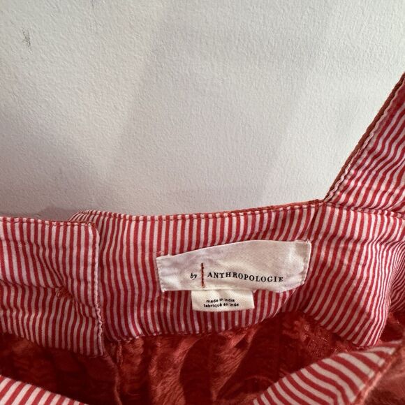 anthropologie Button Back Embroidered Babydoll Tank Medium KS - Picture 5 of 5